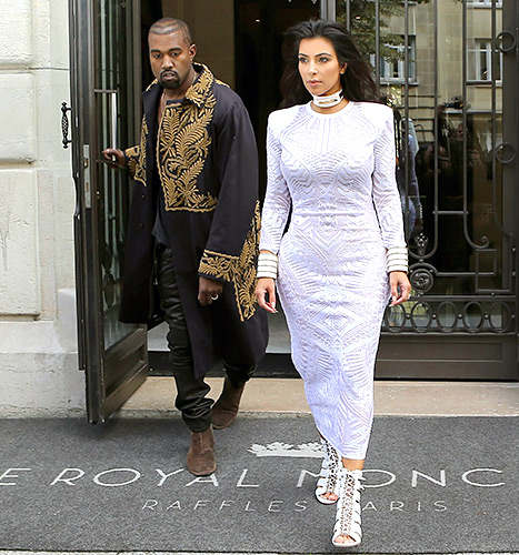 Kim Kardashian - White Dress