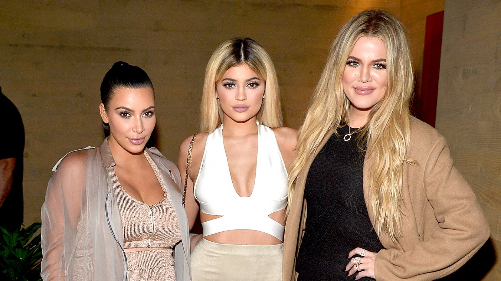 Kim Kardashian West, Kylie Jenner, Khloe Kardashian host a dinner and preview of their new apps launching soon at Nobu Malibu on September 1, 2015 in Malibu, California.