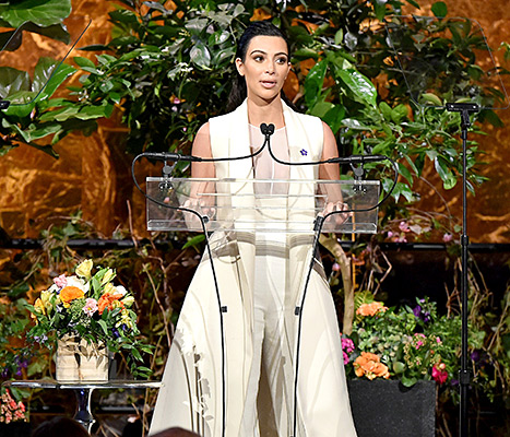 Kim Kardashian - Variety (speaking onstage)