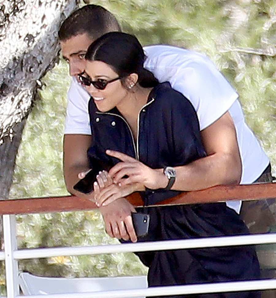 Kourtney Kardashian and Younes Bendjima