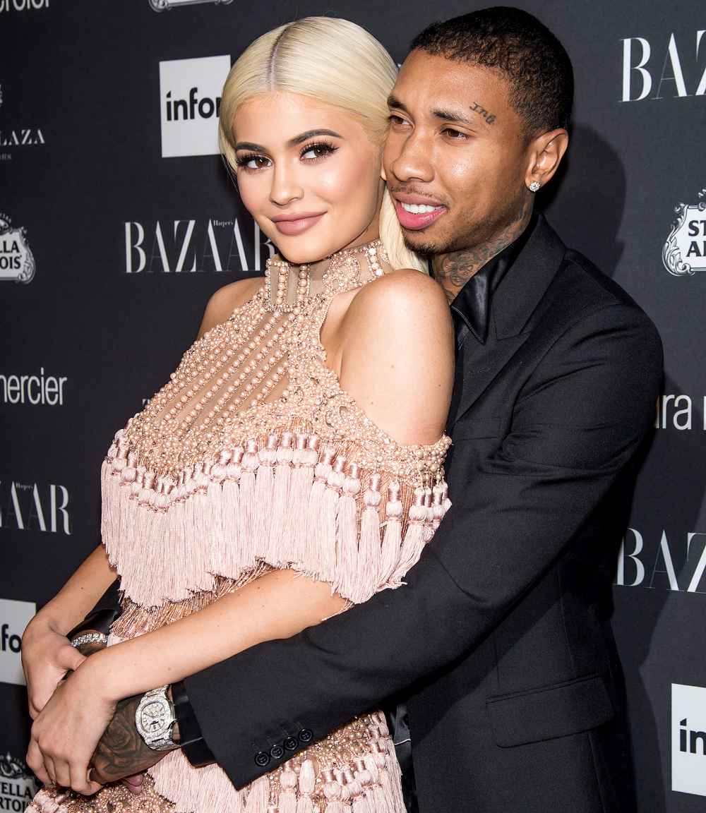 Kylie Jenner and Tyga attend Harper's Bazaar Celebrates 'ICONS by Carine Roitfeld' at the Plaza Hotel on Sept. 9, 2016, in New York City.