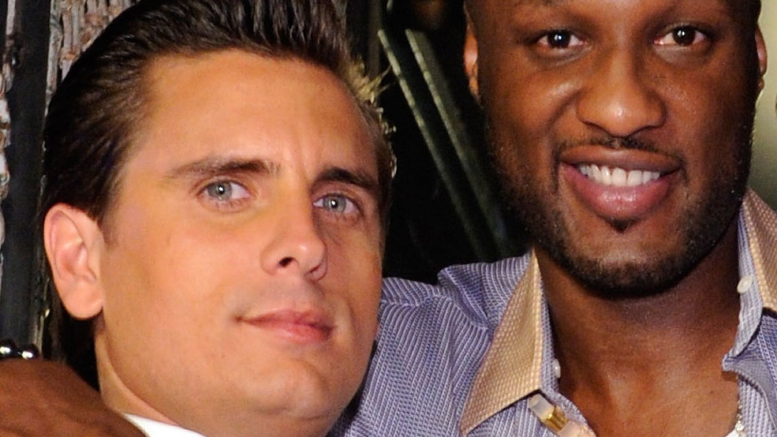 Lamar Odom and Scott Disick, pictured together here in 2011, attended Robert Kardashian's birthday meal
