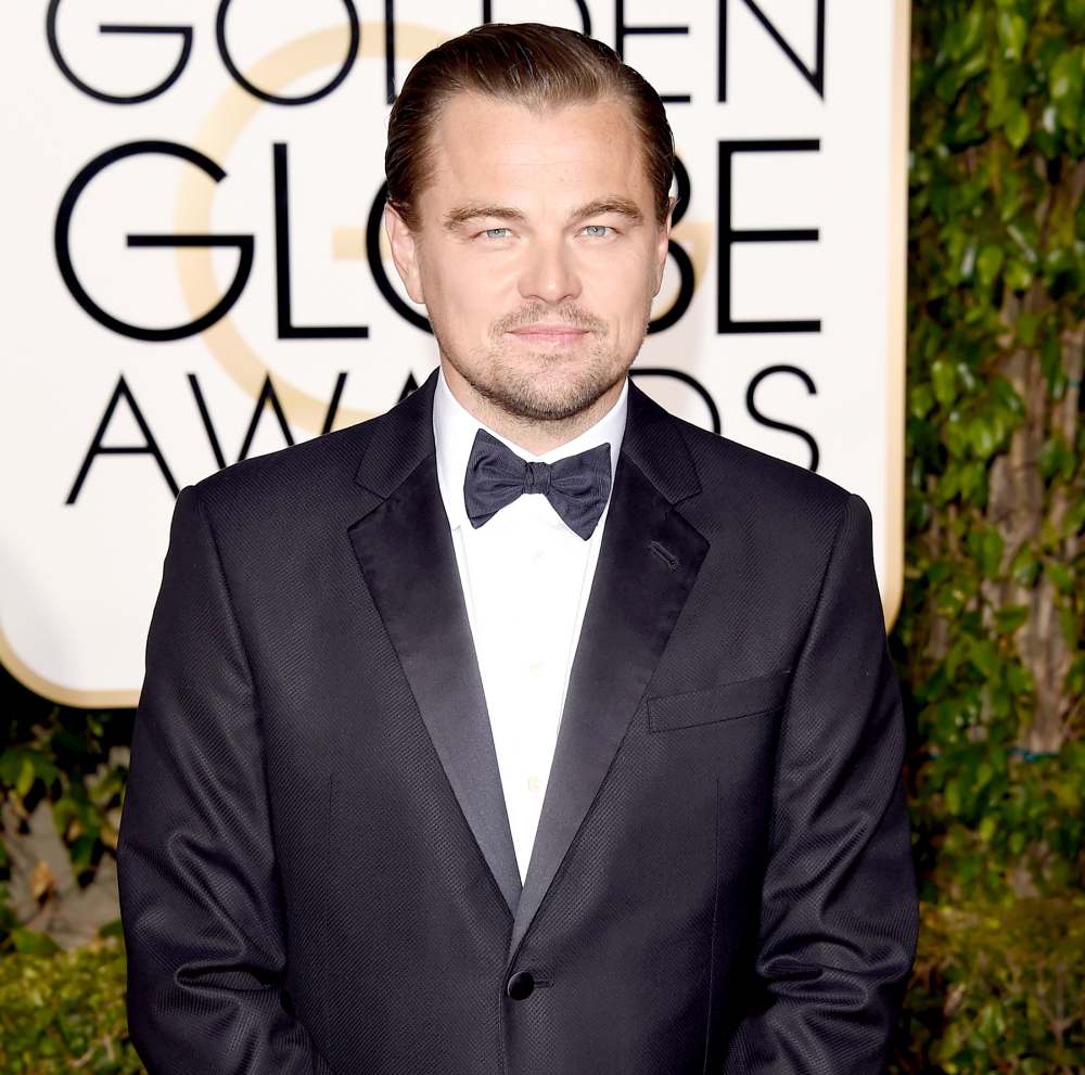 Leonardo DiCaprio attends the 73rd Annual Golden Globe Awards.