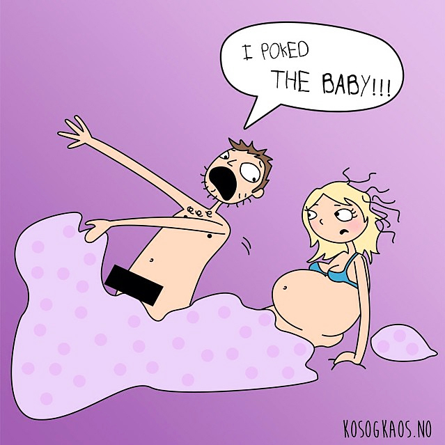 Line Severinsen pregnancy cartoons
