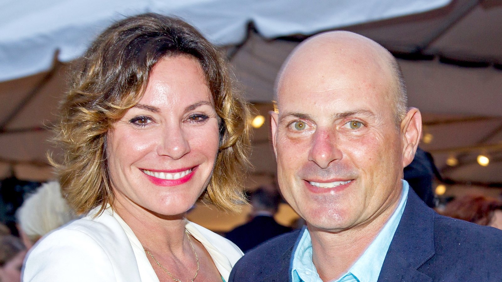Luann de Lesseps and Tom D'Agostino Jr. attend the 23rd Annual Watermill Summer Benefit at The Watermill Center on July 30, 2016 in Water Mill, New York.