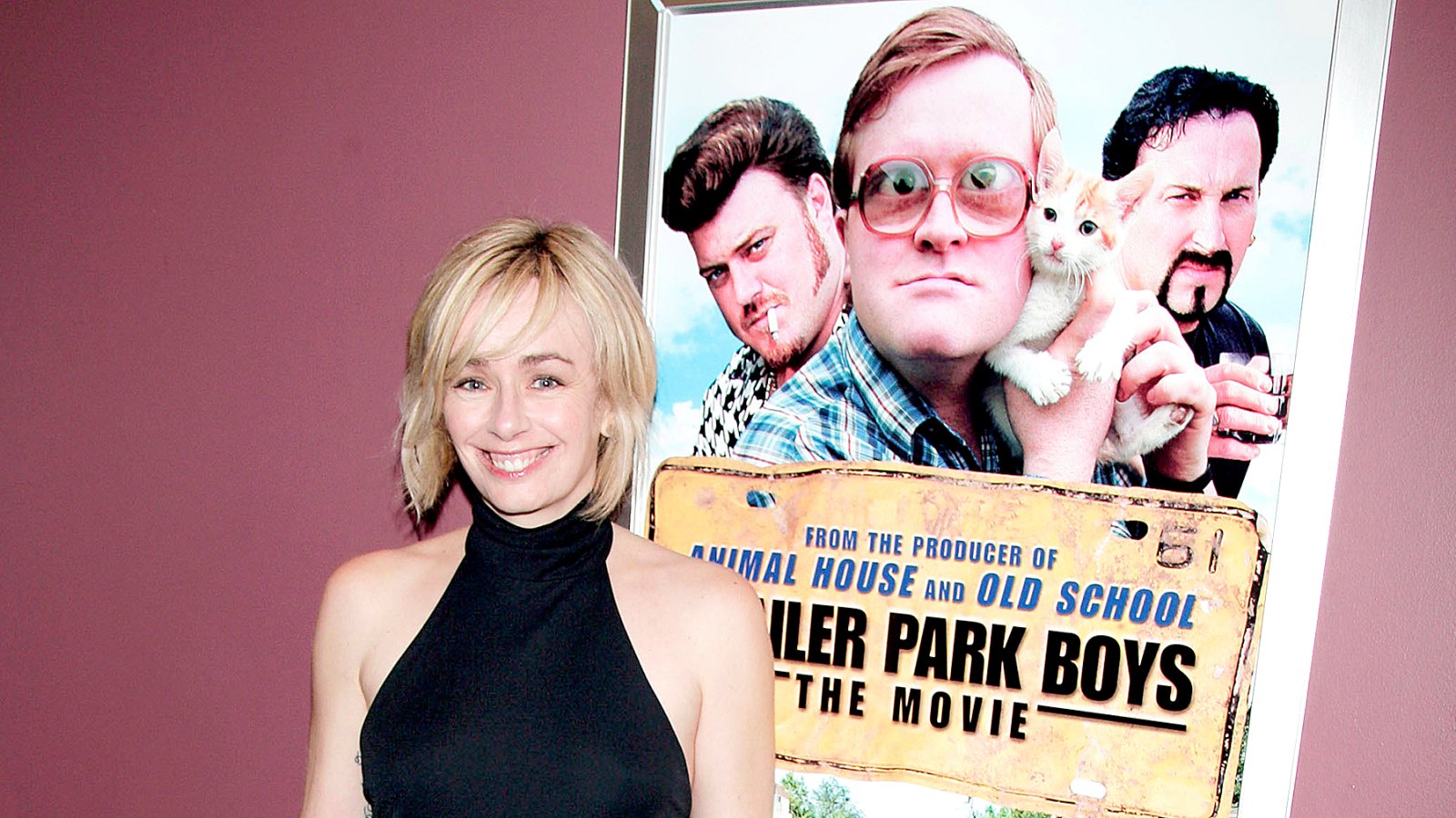 Lucy Decoutere arrives at the premiere of Screen Media Film's "Trailer Park Boys: The Movie" at the Laemmle's Sunset 5 Theater on January 23, 2008 in West Hollywood, California.