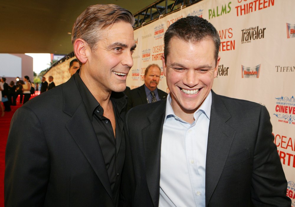 George Clooney Matt Damon