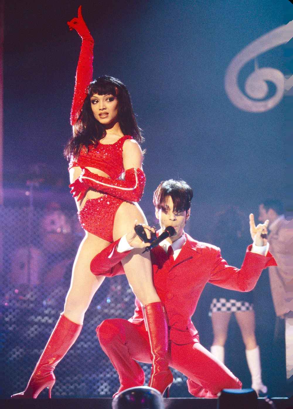 Mayte Garcia and Prince