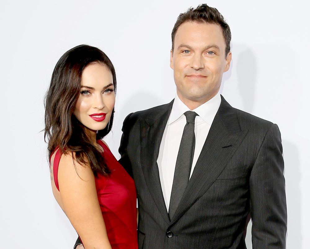 Megan Fox and Brian Austin Green attend Ferrari's 60th Anniversary in the USA Gala at the Wallis Annenberg Center for the Performing Arts on October 11, 2014 in Beverly Hills, California.