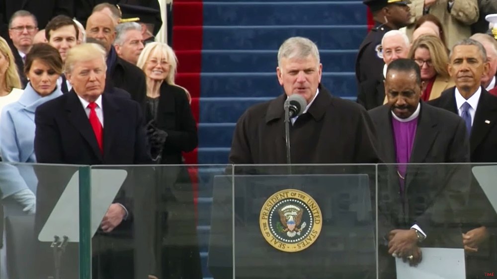 Melania Trump scowling inauguration