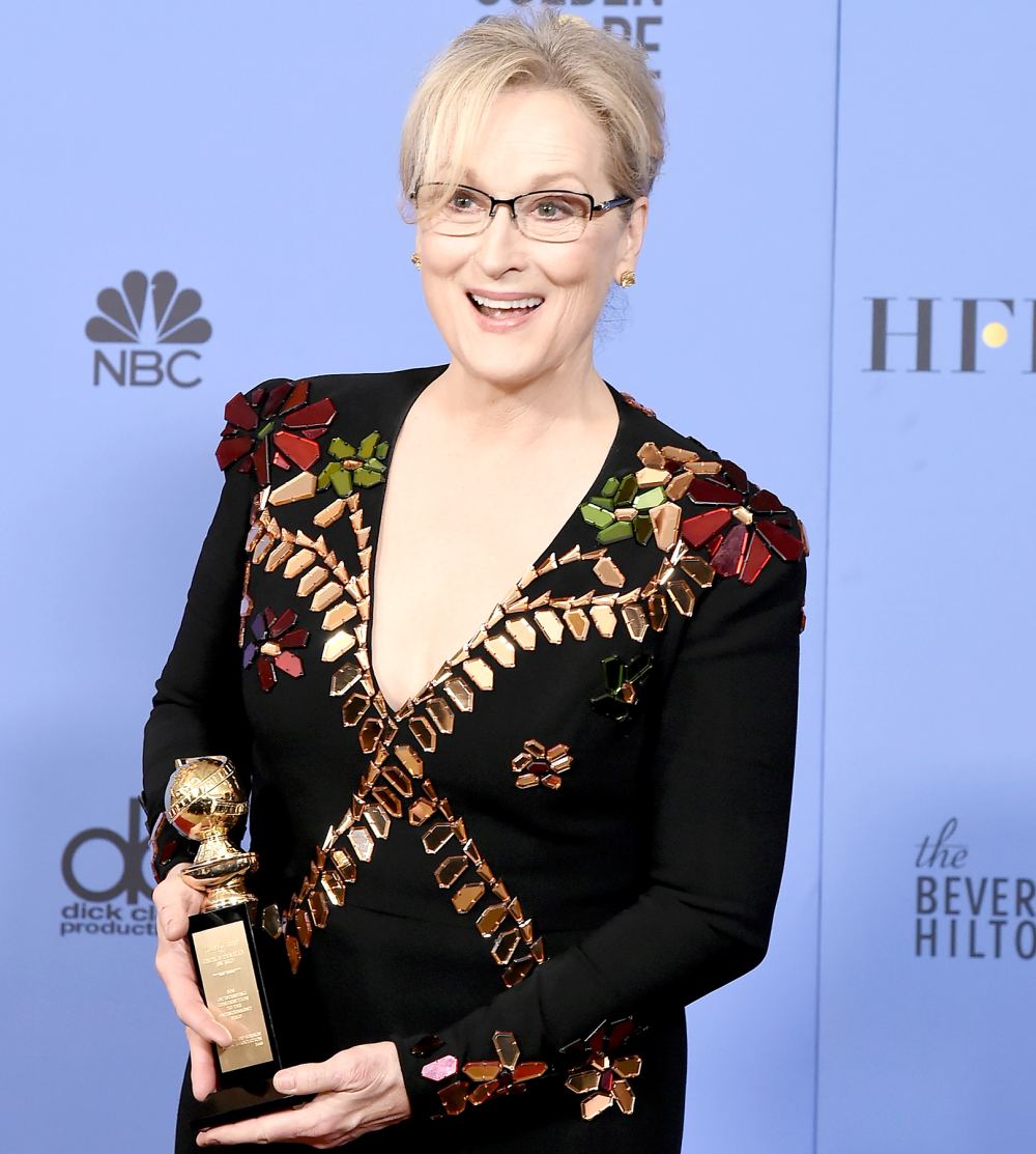 Meryl Streep attends the 74th Annual Golden Globe Awards at the Beverly Hilton Hotel on Jan. 8, 2017, in Beverly Hills.