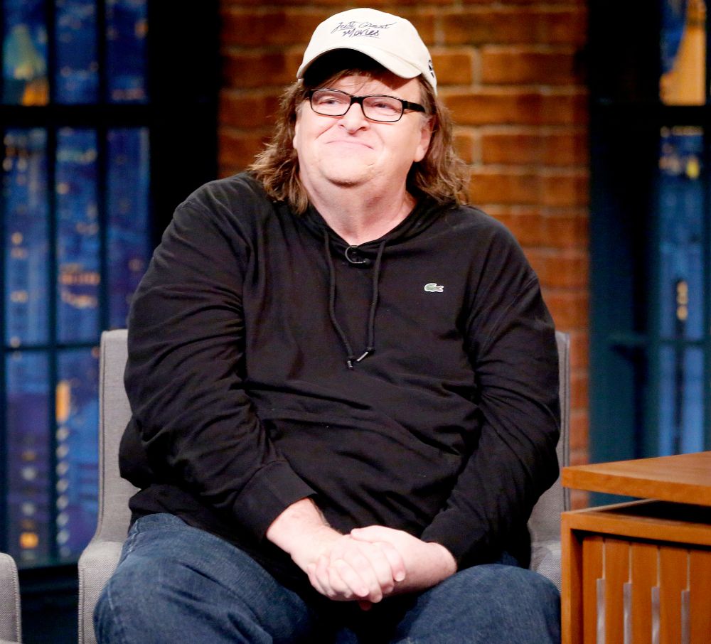 Michael Moore during an interview on Aug. 29, 2016.