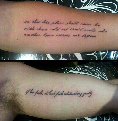 Miley and Liam tattoo