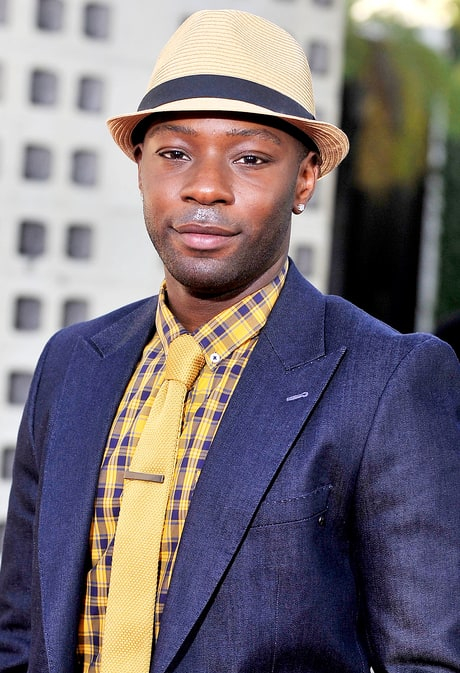 Nelsan Ellis arrives for the premiere of HBO's "True Blood" held at the Arclight Cinerama Dome on June 21, 2011 in Los Angeles, California.