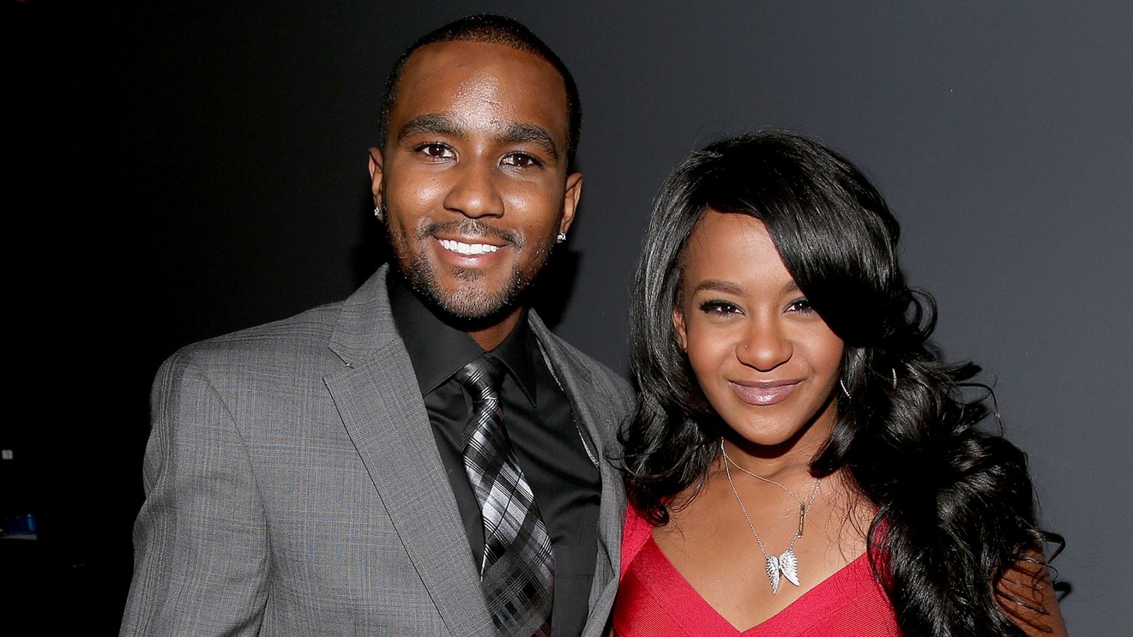 Nick Gordon and Bobbi Kristina Brown attend "We Will Always Love You: A GRAMMY Salute to Whitney Houston" at Nokia Theatre L.A. Live on October 11, 2012.
