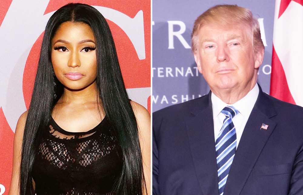 Nicki Minaj and Donald Trump