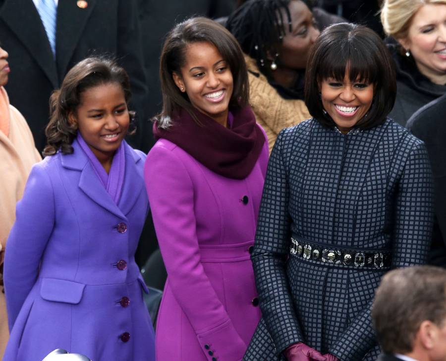 Malia and Sasha