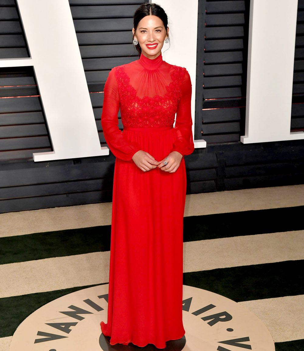 Olivia Munn attends the 2017 'Vanity Fair' Oscar party hosted by Graydon Carter at the Wallis Annenberg Center for the Performing Arts on Feb. 26, 2017, in Beverly Hills.