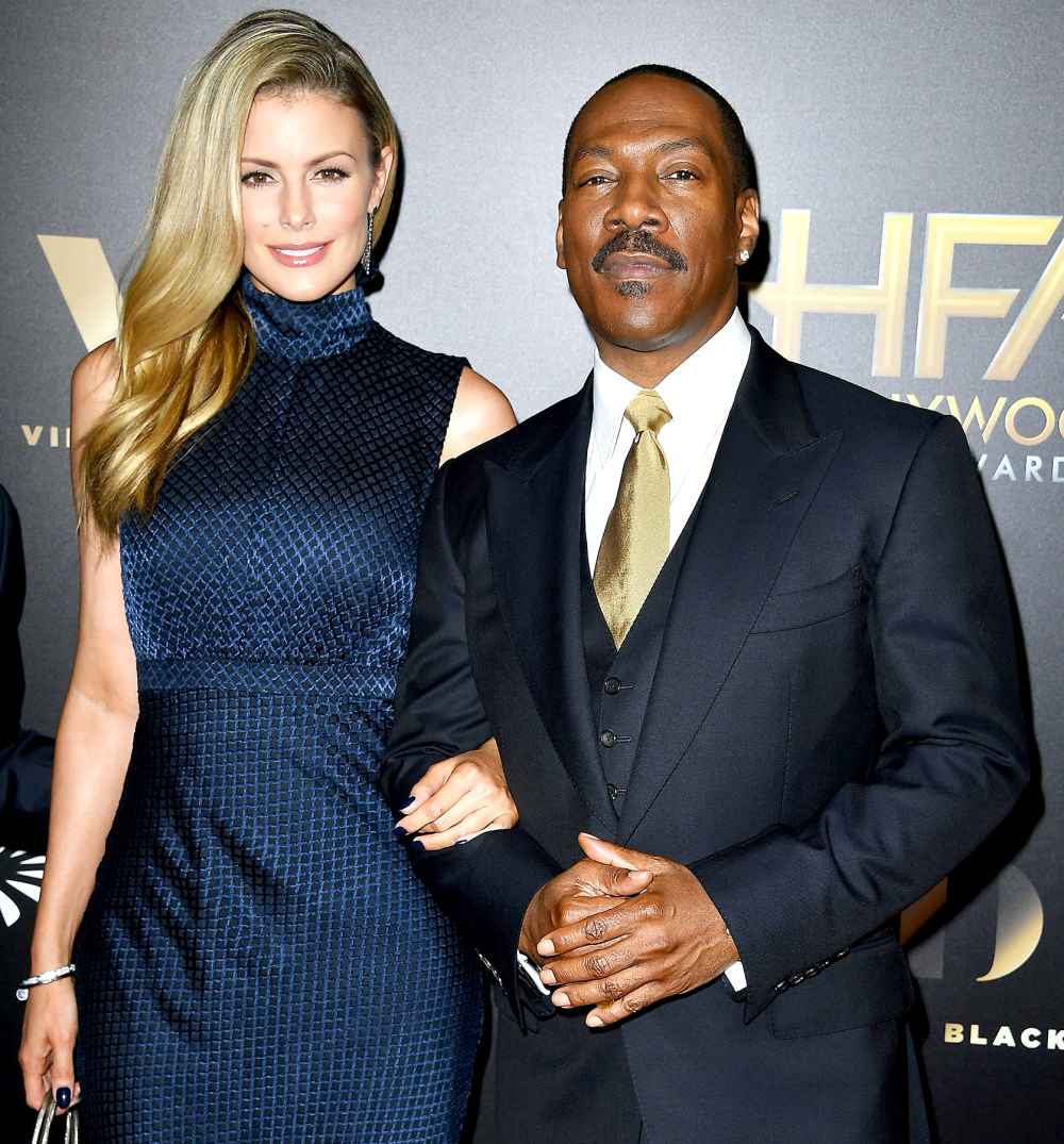 Paige Butcher and Eddie Murphy arrive at the 20th Annual Hollywood Film Awards on November 6, 2016 in Los Angeles, California.