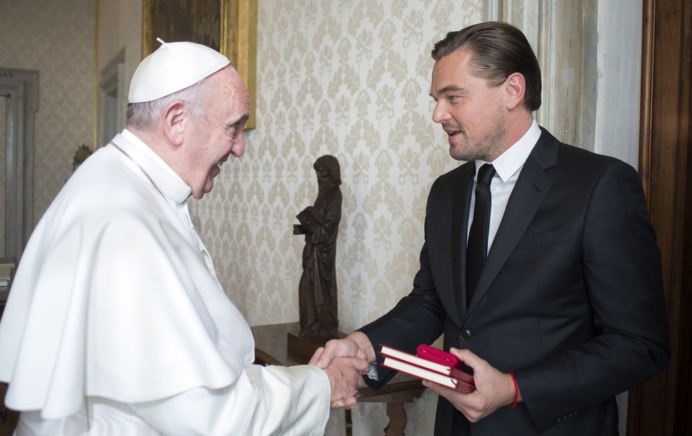 Pope Francis & Leonardo DiCaprio