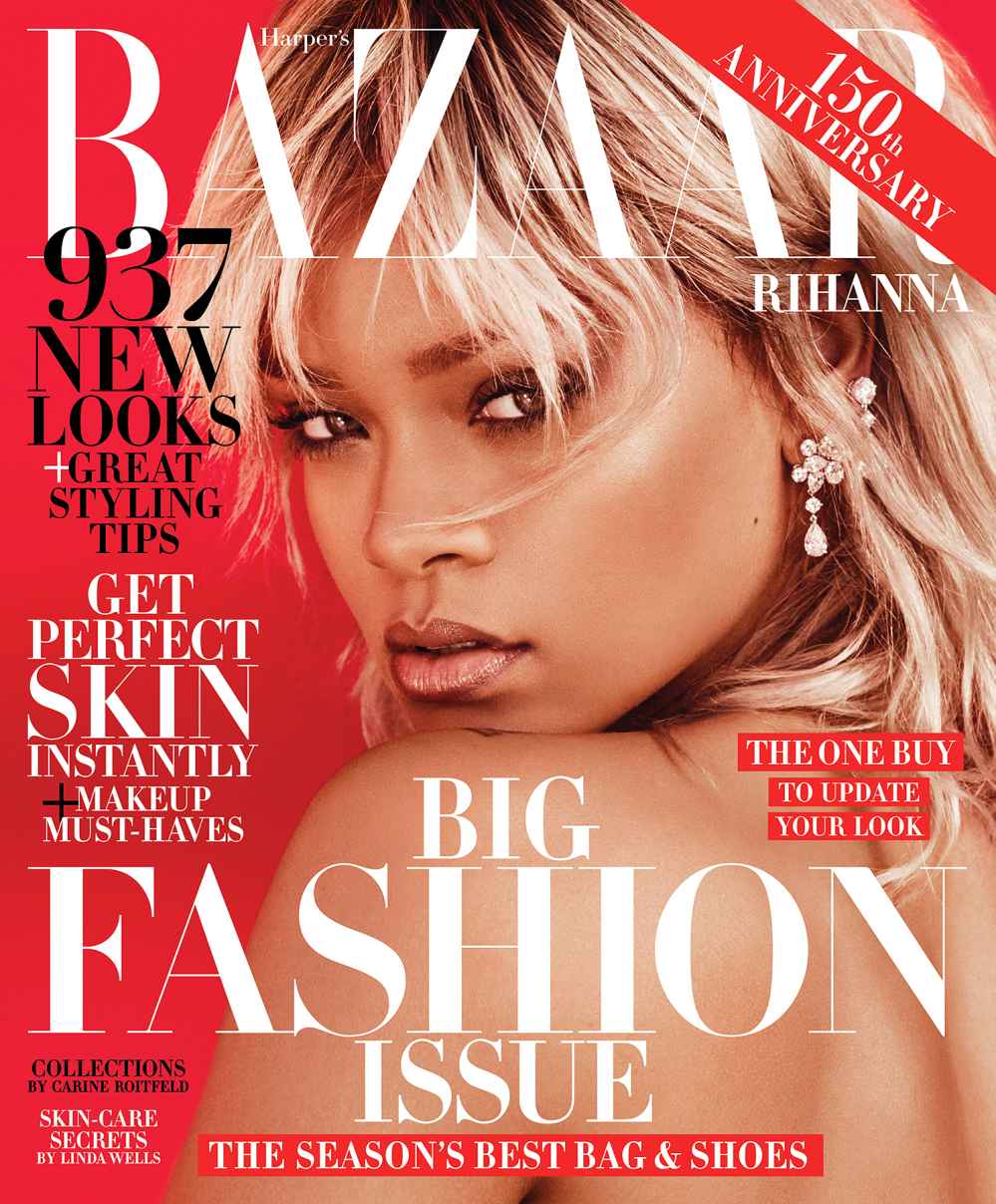 Rihanna Harper's Bazaar cover