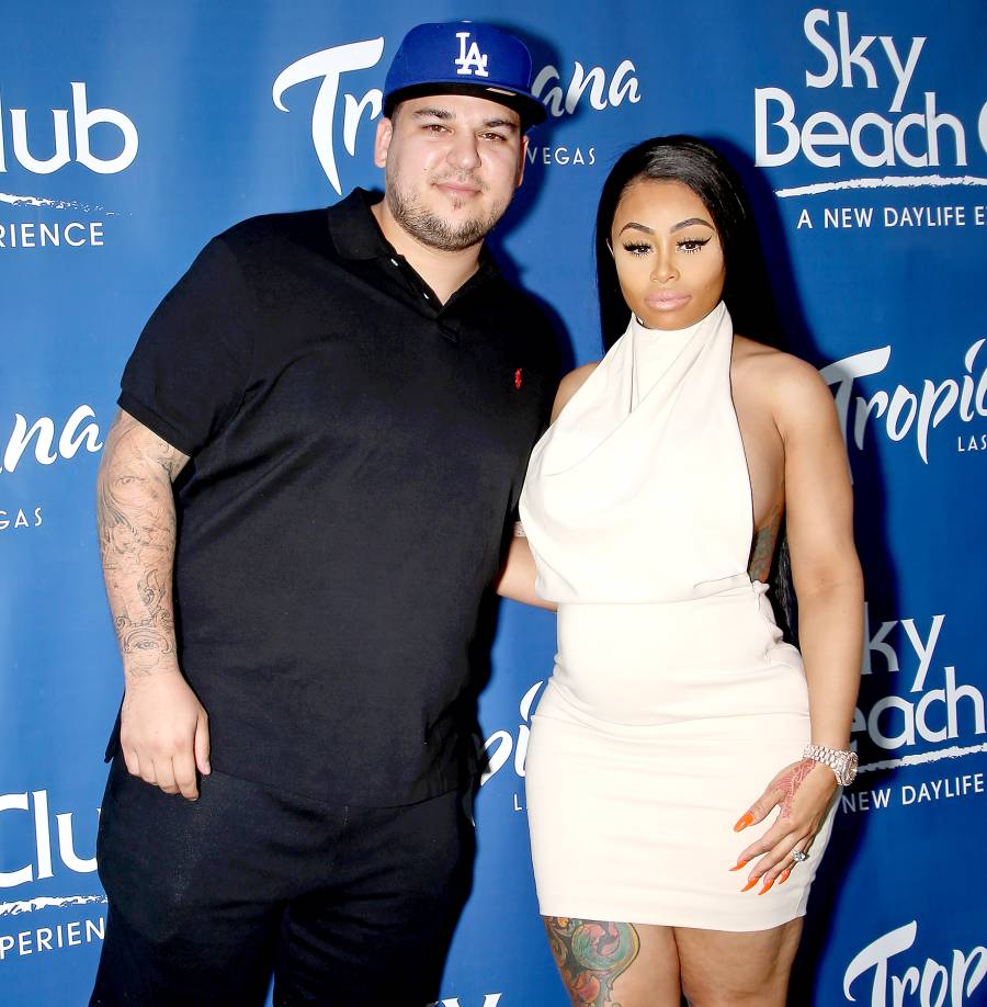 Rob Kardashian and Blac Chyna