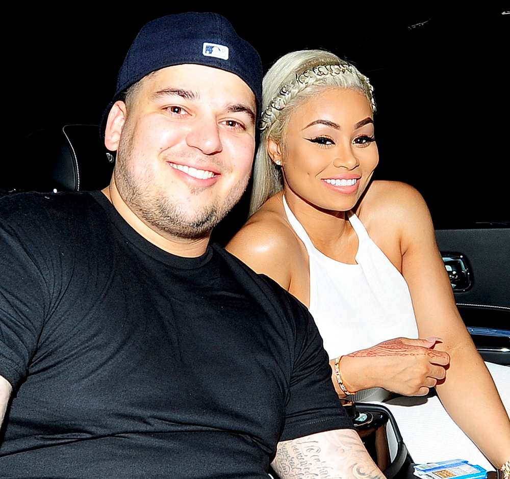 Blac Chyna attends her 28th birthday party at a Miami Strip Club G5IVE with Rob Kardashian and her friends on May 11, 2016.