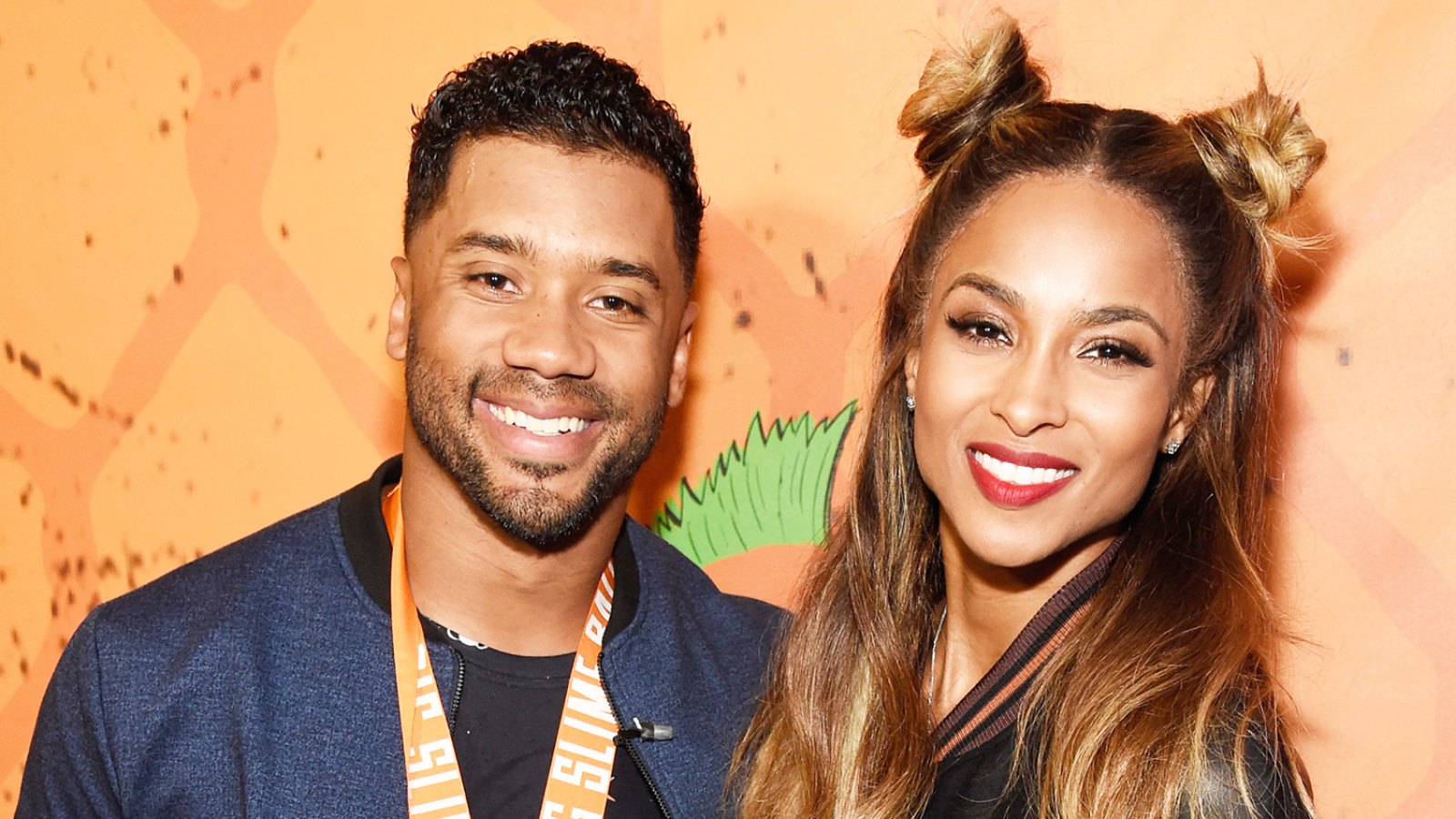 Russell Wilson and Ciara