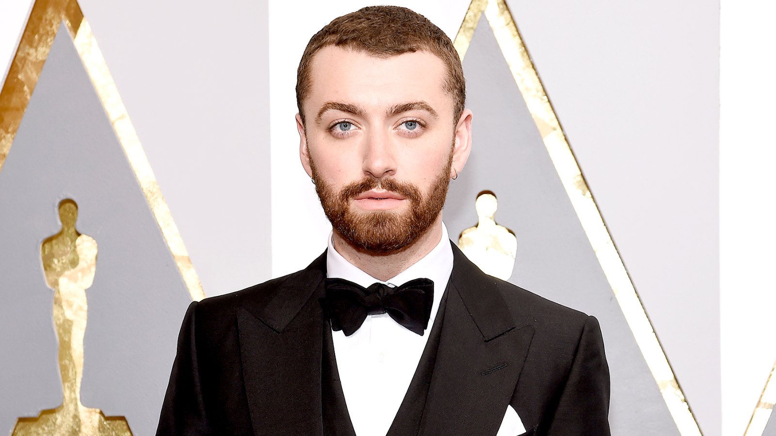 Sam Smith attends the 88th Annual Academy Awards.