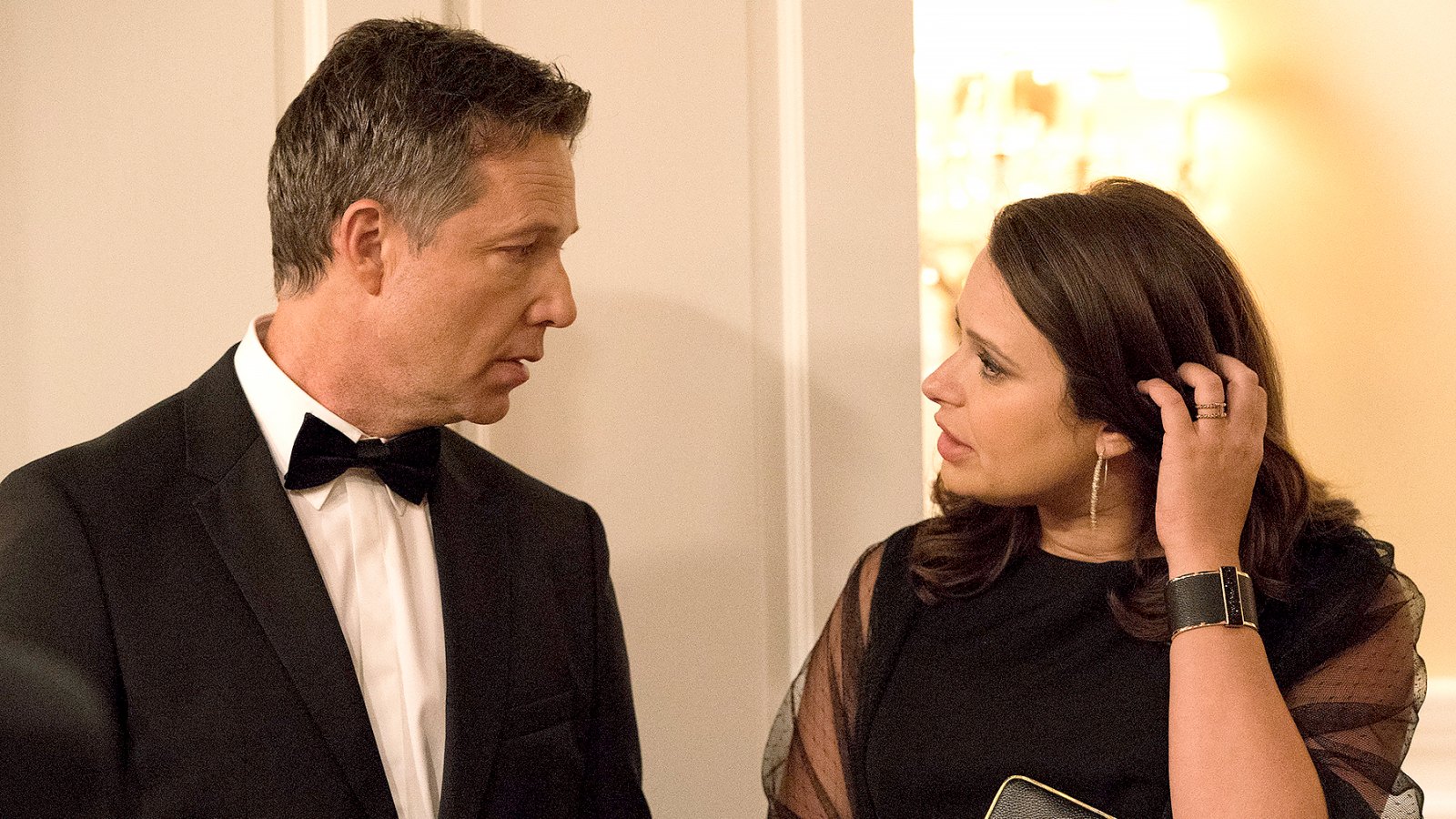 George Newbern and Katie Lowes on Scandal