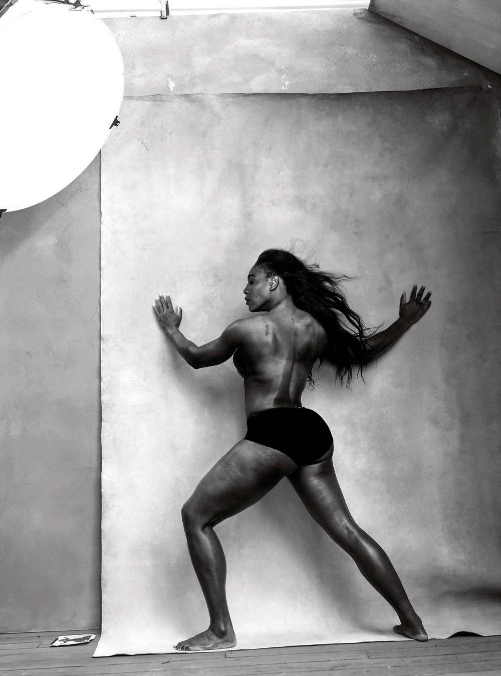 Serena Williams Poses Topless for Pirelli 2016 Calendar