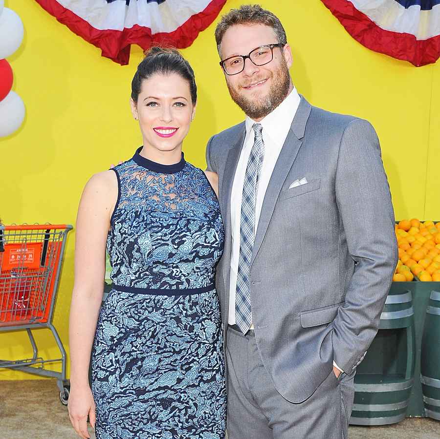 Seth Rogen and Lauren Miller proposal