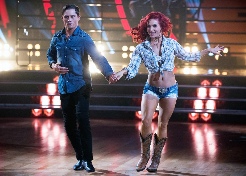 Bonner Bolton Sharna Burgess Dancing With The Stars