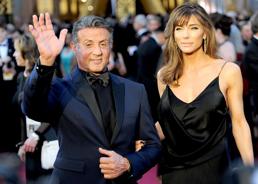Sylvester Stallone arrives on the red carpet for the 88th Oscars.