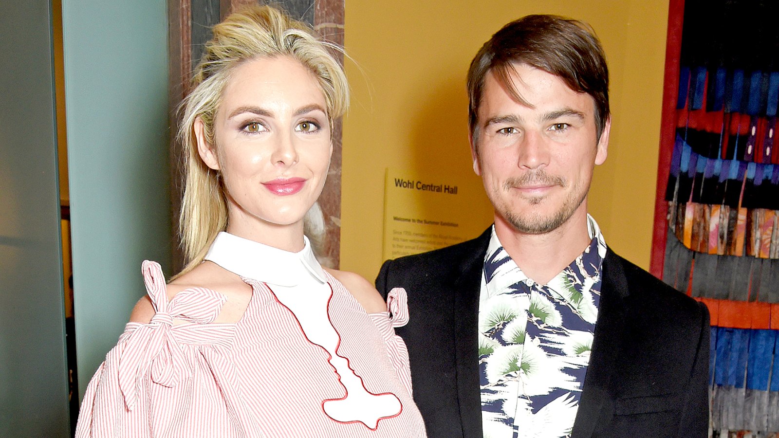 Tamsin Egerton and Josh Hartnett attend the Royal Academy of Arts Summer Exhibition preview party in London on June 7, 2017.