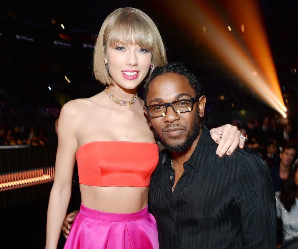 Taylor Swift and Kendrick Lamar