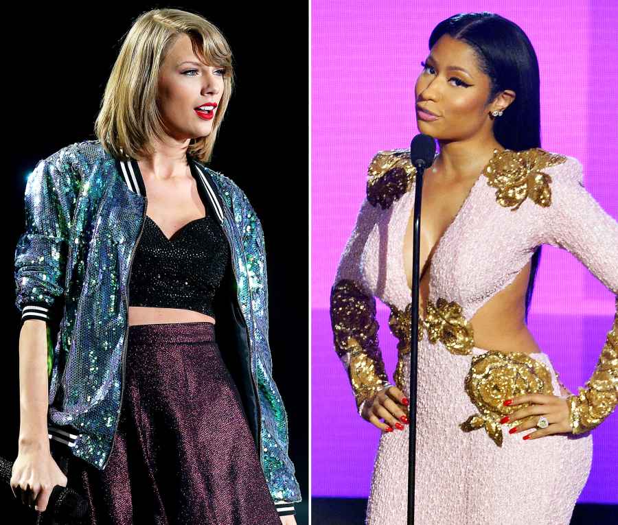 Taylor Swift and Nicki Minaj