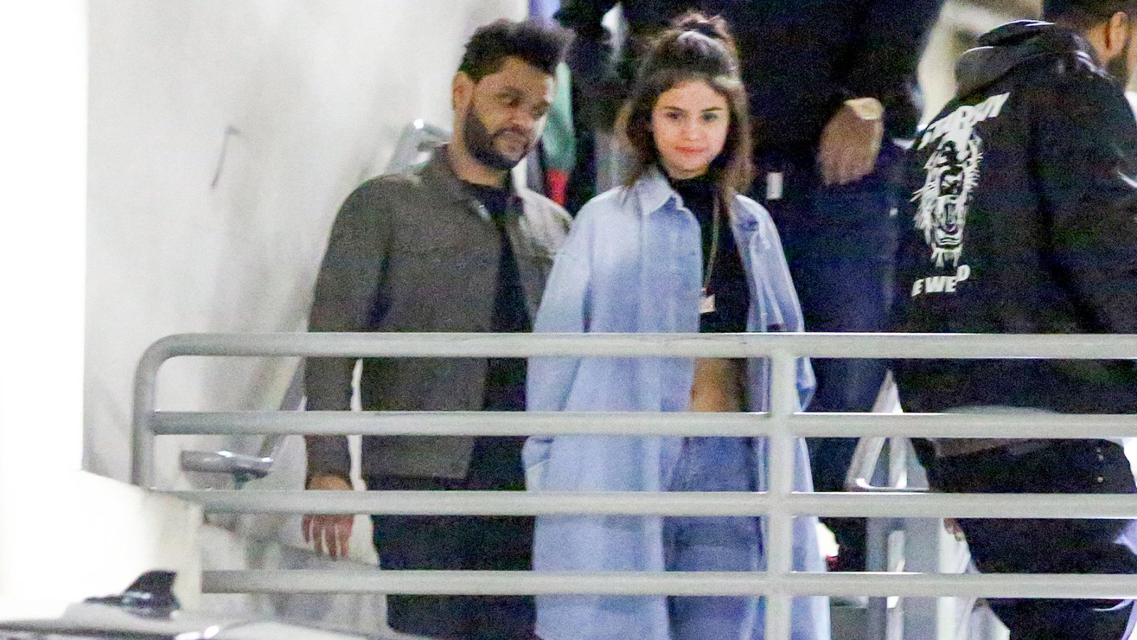 Selena Gomez and The Weeknd enjoy a 4-hour date night at Dave & Buster's in Hollywood.