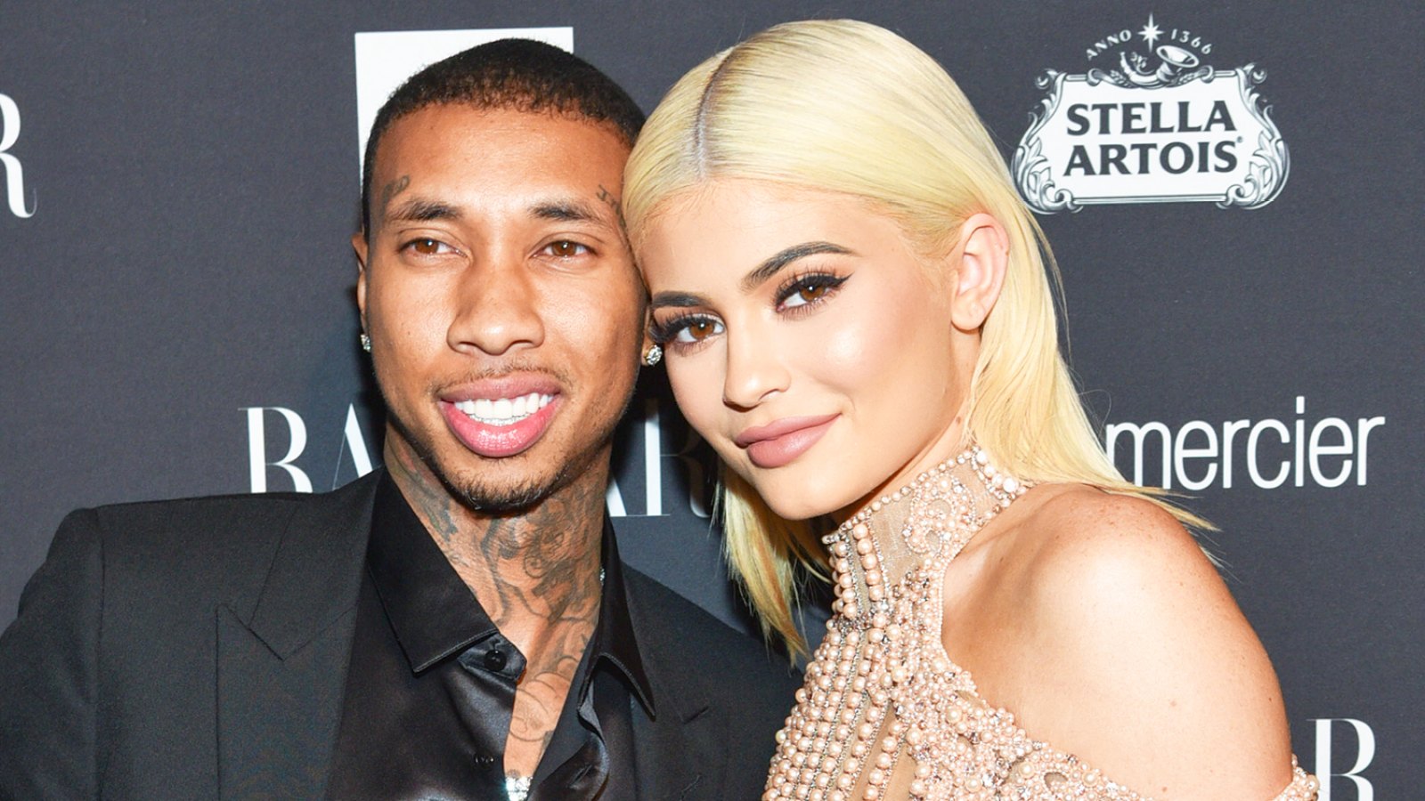 Tyga and Kylie Jenner attend The Worldwide Editors of Harper's Bazaar Celebrate Icons by Carine Roitfeld at The Plaza Hotel on September 9, 2016 in New York City