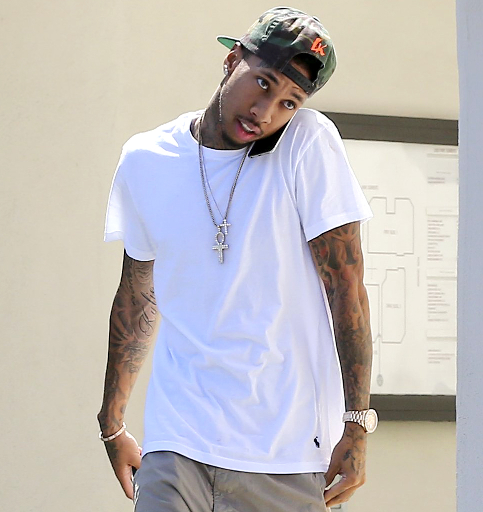 Tyga out and about on August 8.