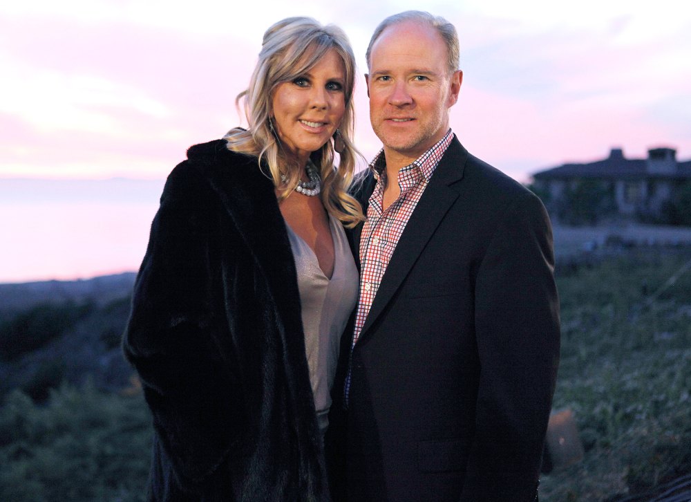 Vicki Gunvalson and Brooks Ayers on The Real Housewives Of Orange County.