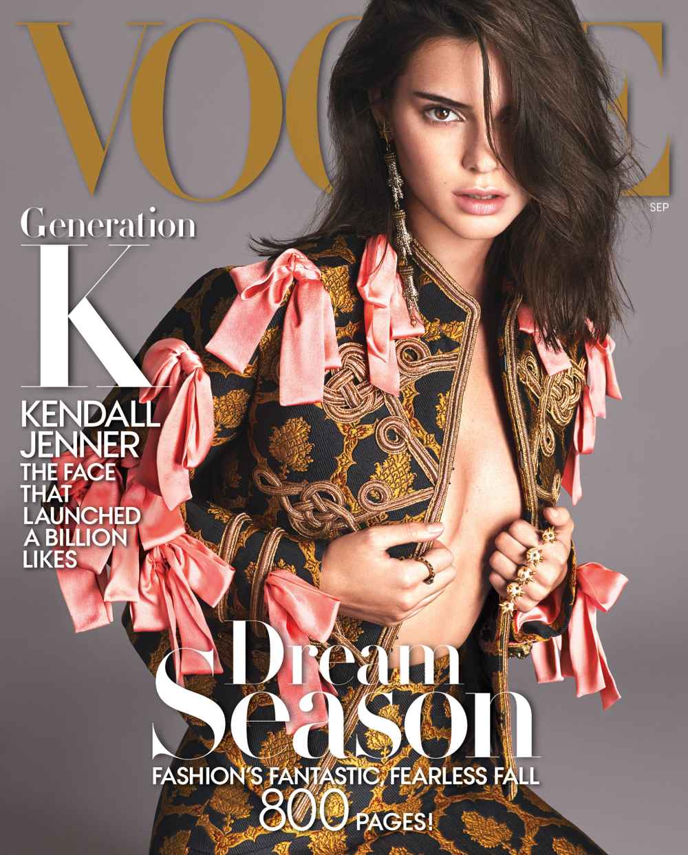 Kendall Jenner Vogue September 2016 Cover