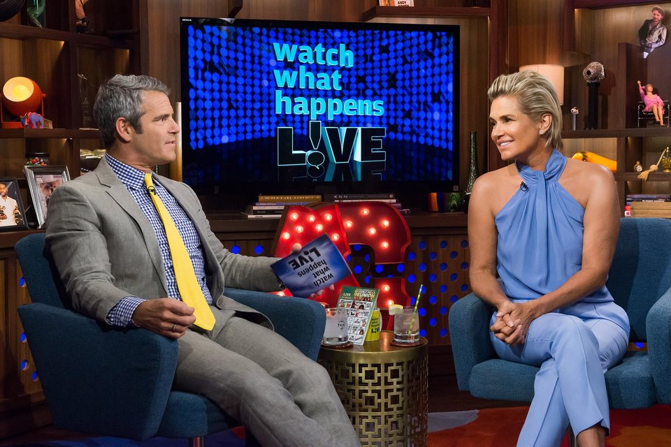 Andy Cohen and Yolanda Foster