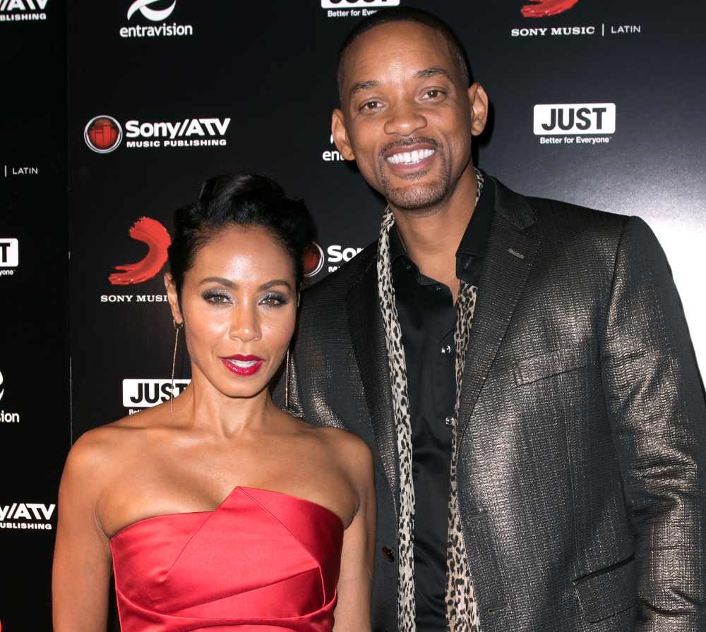 Jada Pinkett Smith and Will Smith attend Sony Music Latin's Official Latin Grammy After Party at XS nightclub at Encore Las Vegas on November 19, 2015 in Las Vegas, Nevada.
