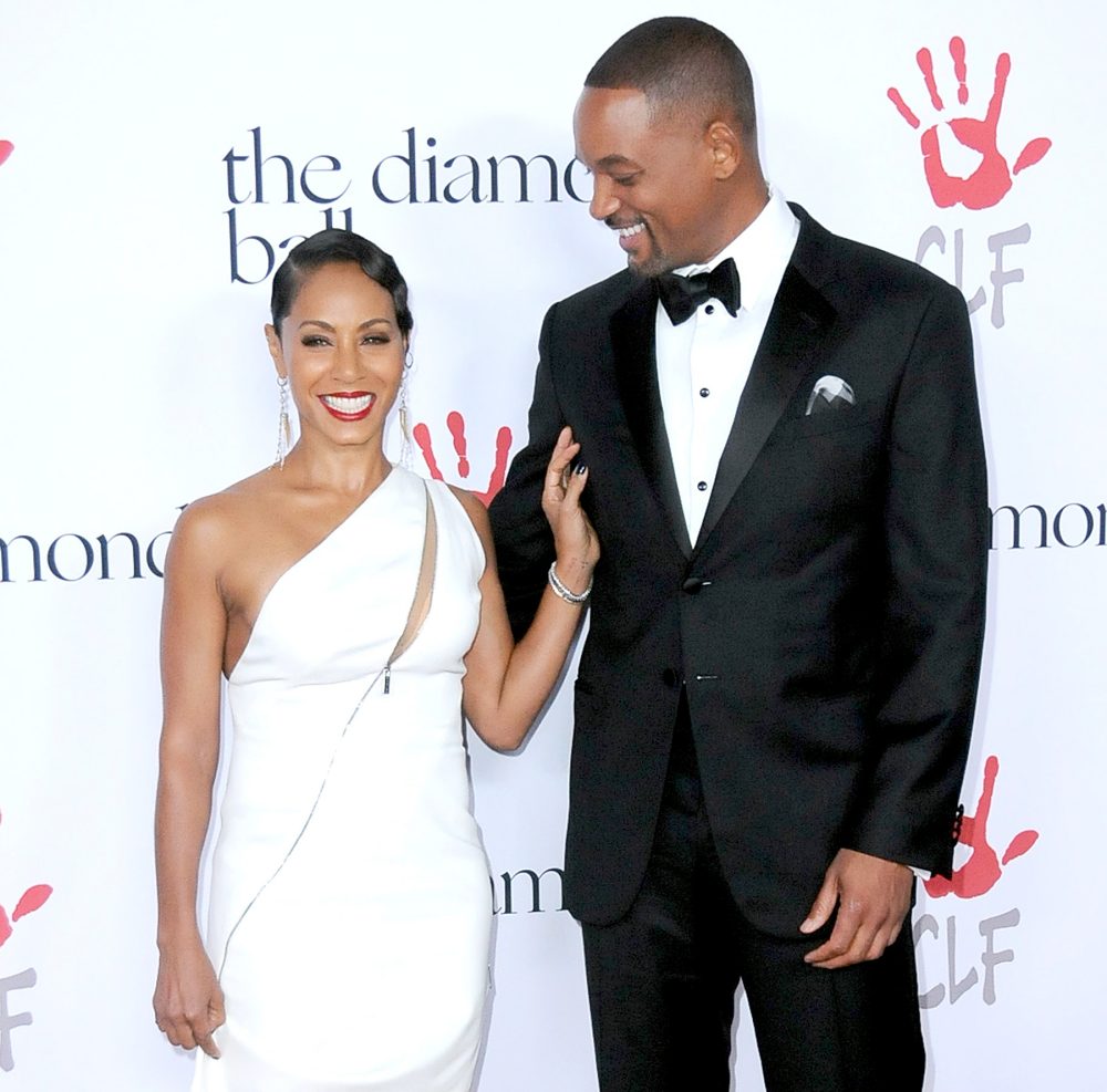 Jada Pinkett Smith and Will Smith attend the 2nd Annual Diamond Ball.