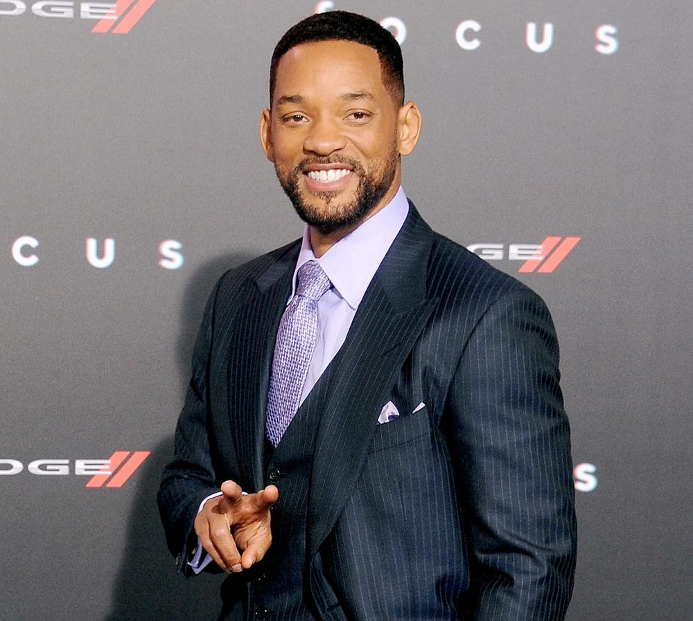 Will Smith arrives at the Los Angeles World Premiere of Warner Bros. Pictures