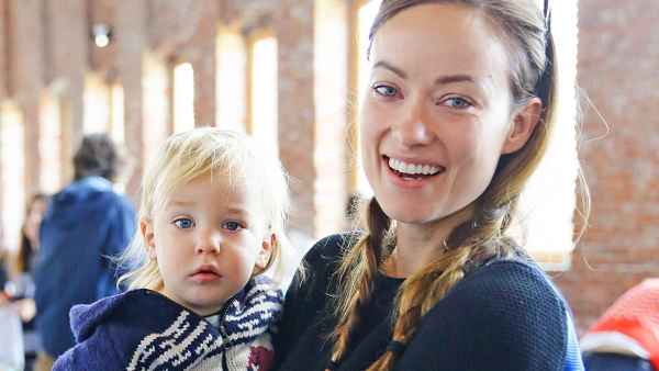 Olivia Wilde with son