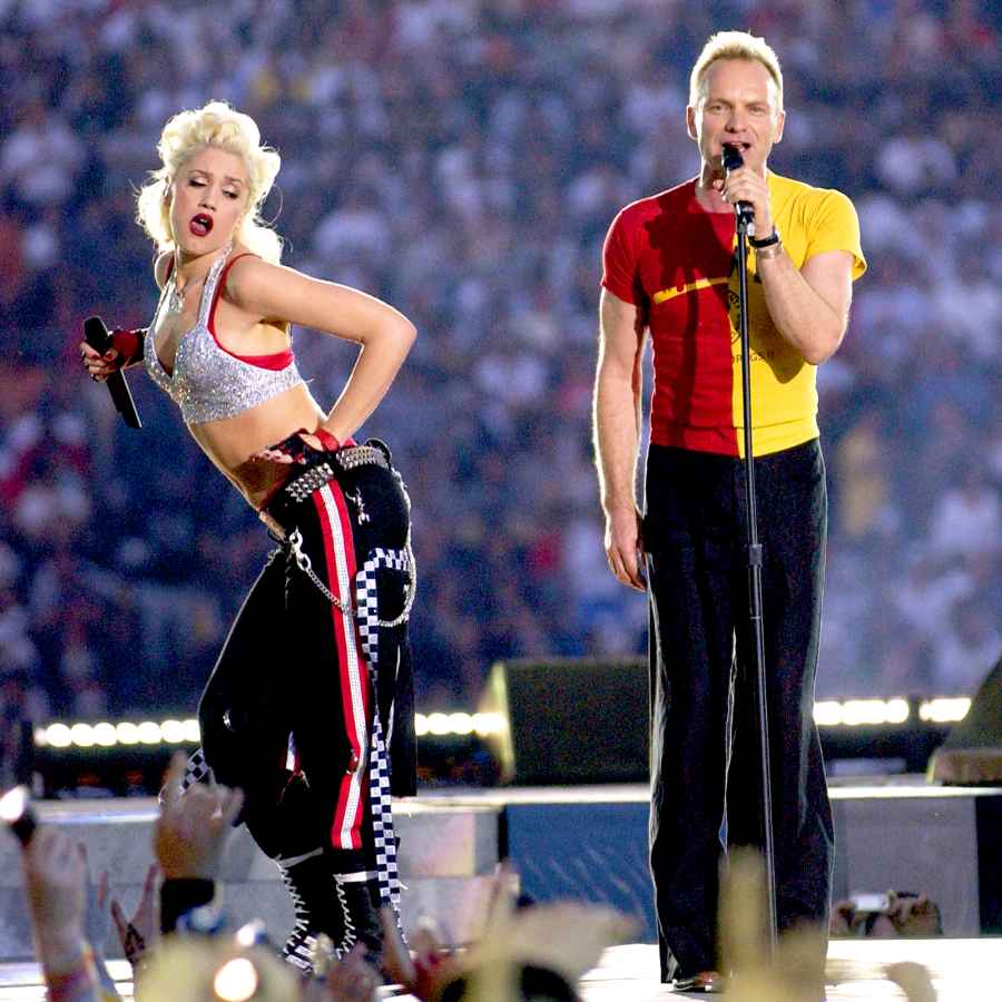 Gwen Stefani of No Doubt and Sting