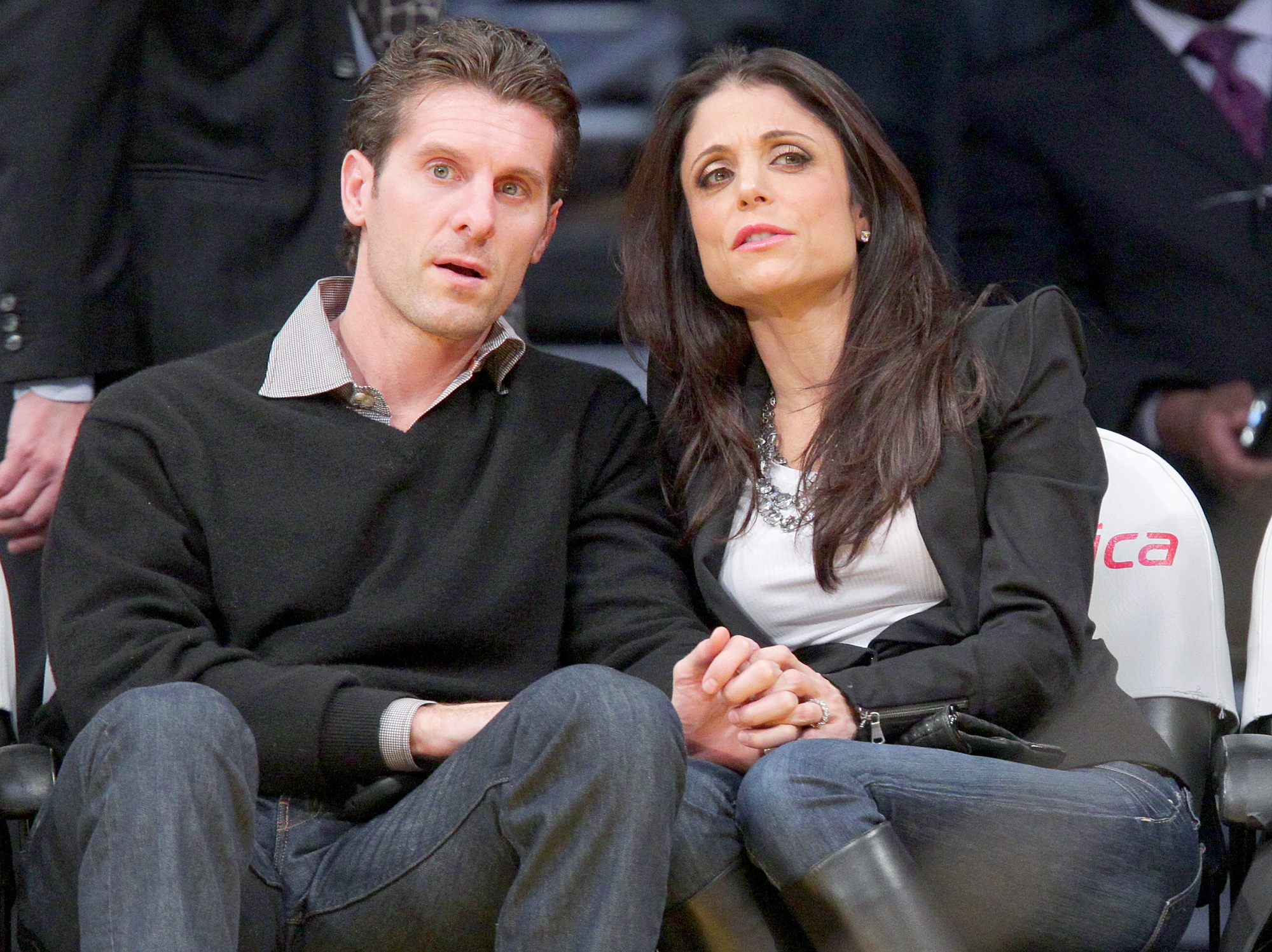 Jason Hoppy and Bethenny Frankel