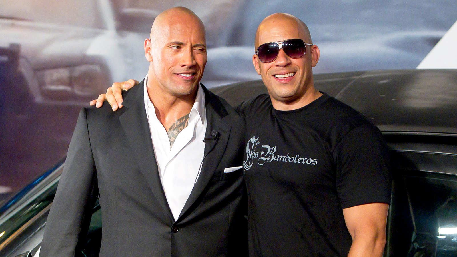 Dwayne ‘The Rock’ Johnson and Vin Diesel